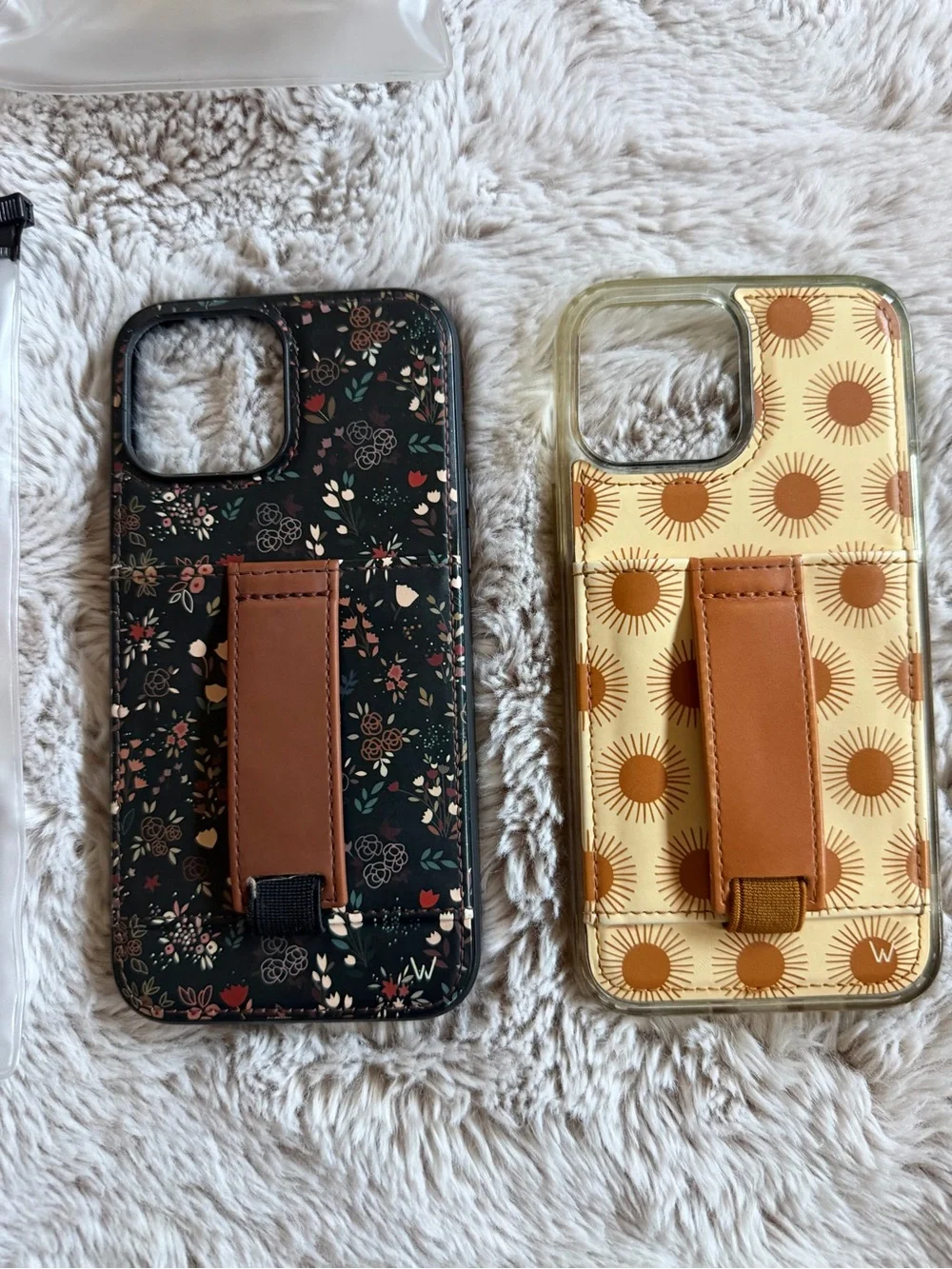 Walli Case Stylish Floral and Sun Pattern Phone Case bundle …..Apple 13proMax